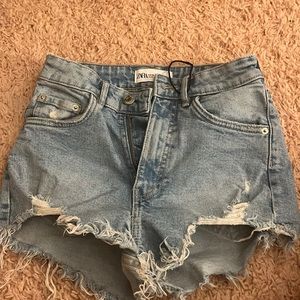 Zara jean shorts